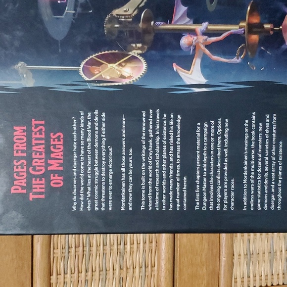 ⭐️ Dungeons & Dragons Mordenkainen's Tome of Foes Hardcover Book First Edition - Picture 4 of 10